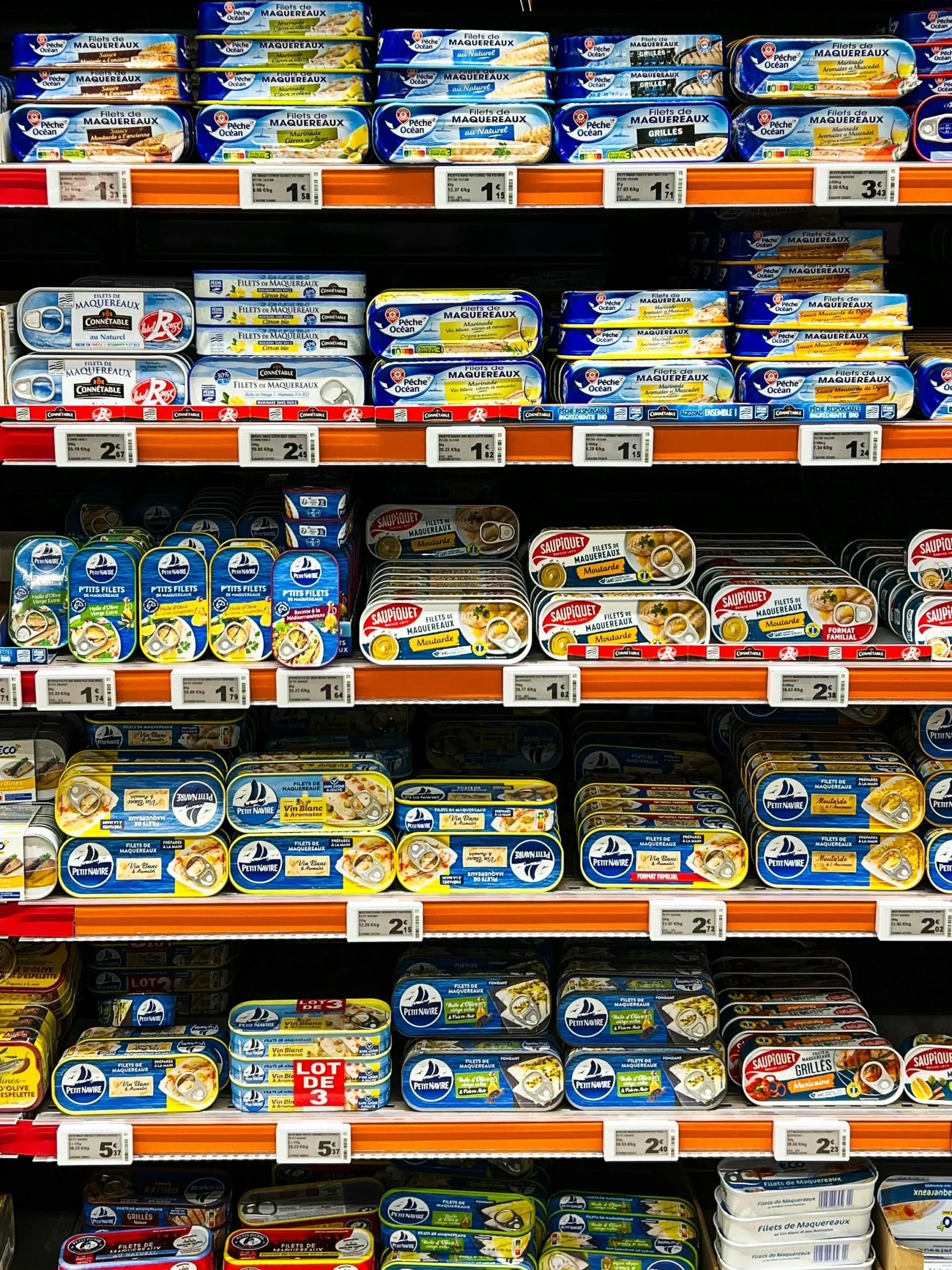 Productos en almacén de distribución