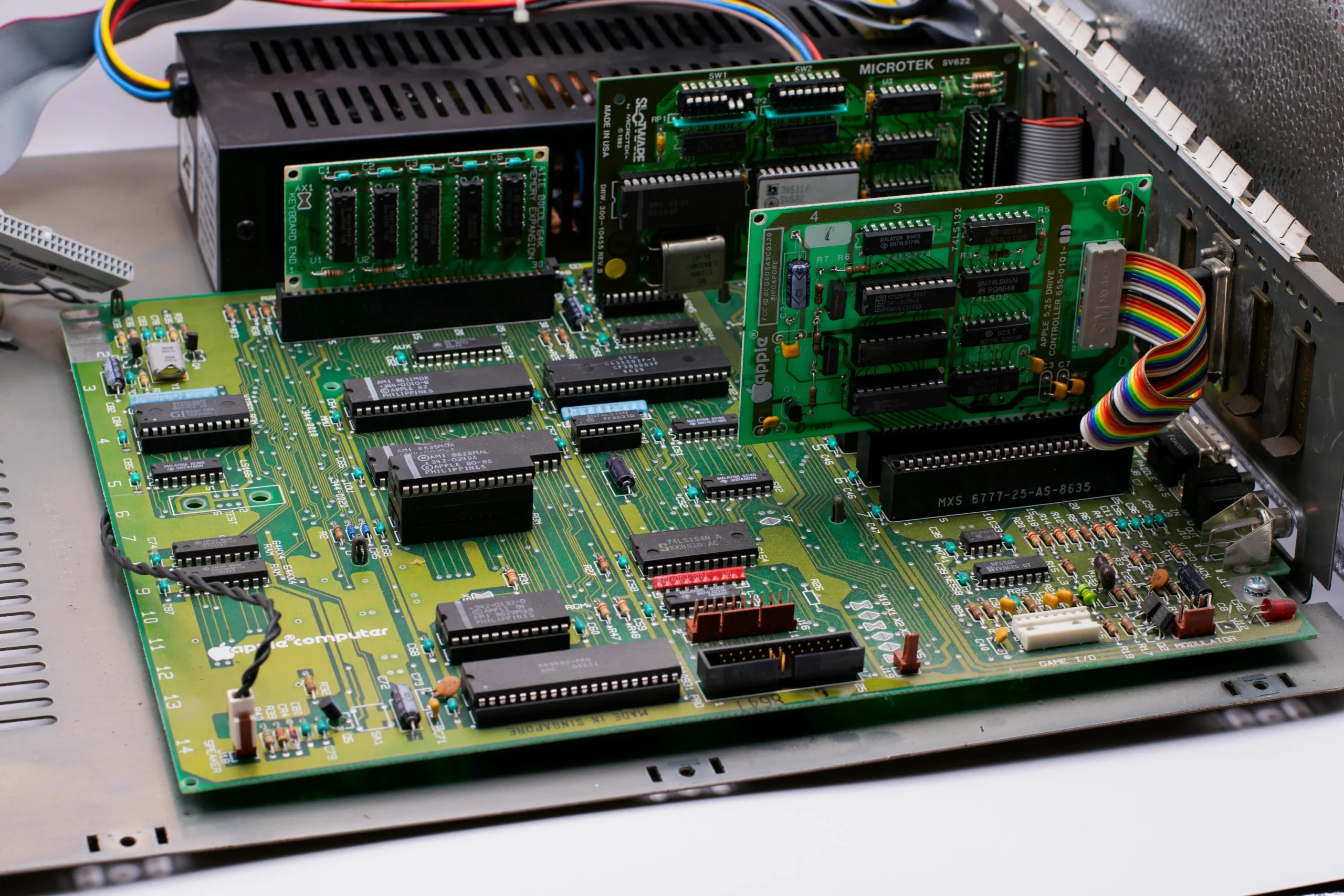 Procesador y placa base de computadora