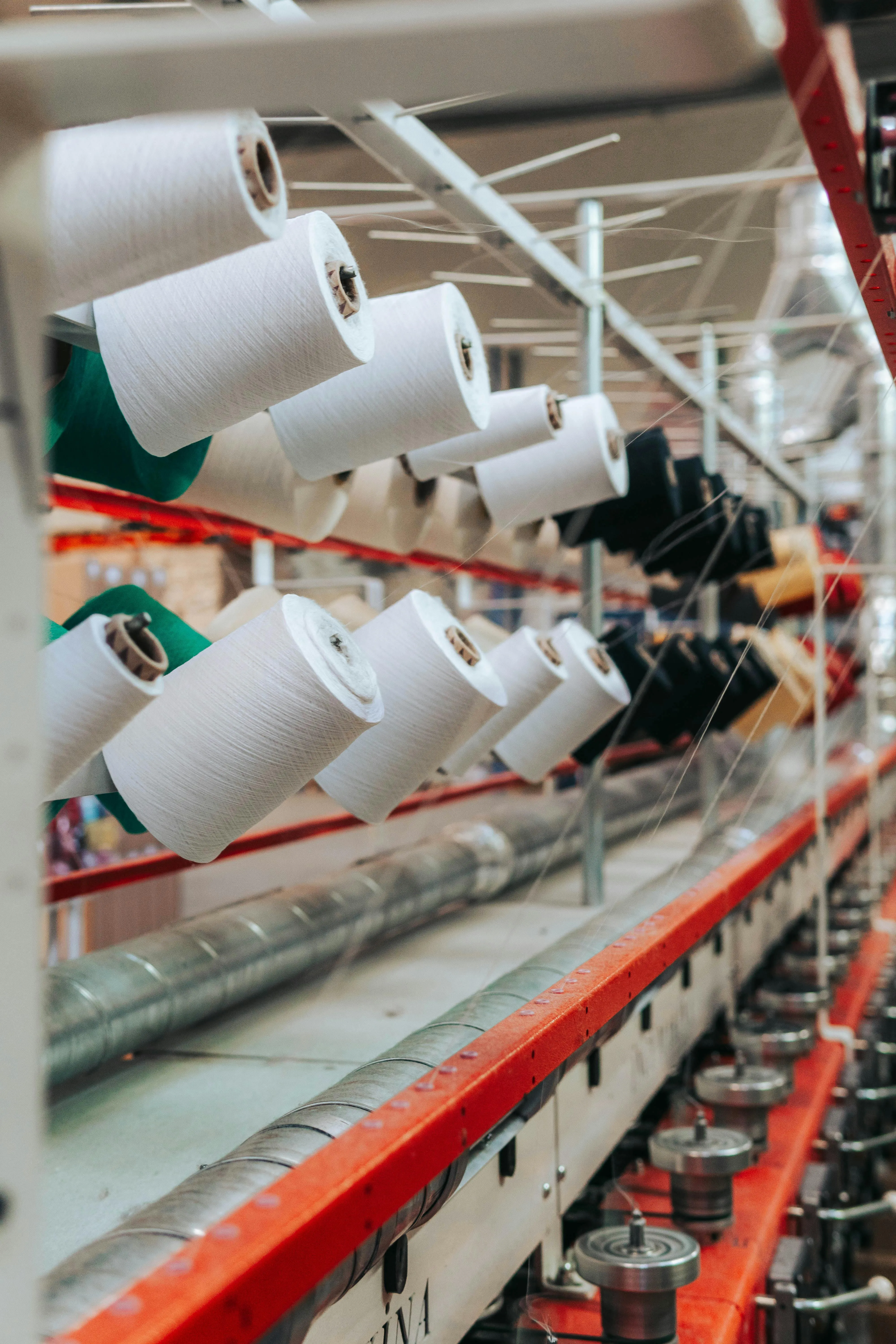 Máquinas textiles industriales
